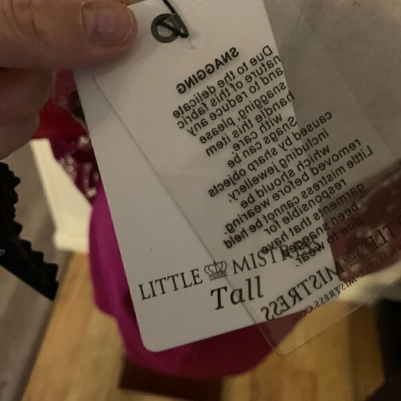 Little mistress size 8 tall fuchsia dress - Picture 7 of 7